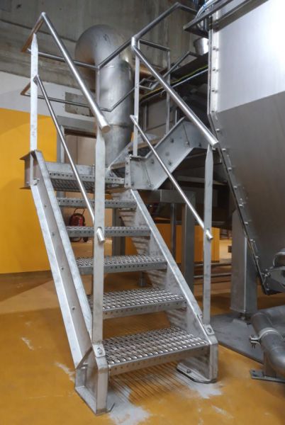 Toegangstrap menginstallatie